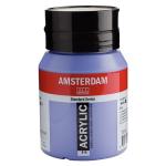 Royal Talens Amsterdam Acrylic Paint - (16.9oz/500ml) Ultramarine Violet Light
