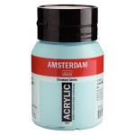 Royal Talens Amsterdam Acrylic Paint - (16.9oz/500ml) Sky Blue Light