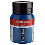 Royal Talens Amsterdam Acrylic Paint - (16.9oz/500ml) Greenish Blue