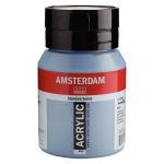 Royal Talens Amsterdam Acrylic Paint - (16.9oz/500ml) Greyish Blue