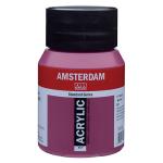 Royal Talens Amsterdam Acrylic Paint - (16.9oz/500ml) Permanent Red Violet