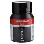 Royal Talens Amsterdam Acrylic Paint - (16.9oz/500ml) Lamp Black