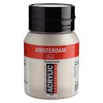 Royal Talens Amsterdam Acrylic Paint - (16.9oz/500ml) Silver