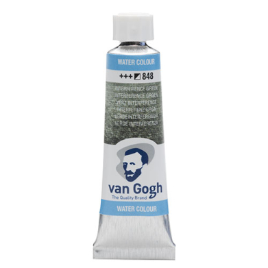 Royal Talens Van Gogh Water Colour - (.3oz/10ml) Interference Green
