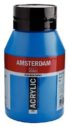 Royal Talens Amsterdam Acrylic Paint - (33.8oz/1000ml) 572 Primary Cyan