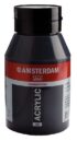 Royal Talens Amsterdam Acrylic Paint - (33.8oz/1000ml) 735 Oxide Black