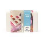 Royal Talens Van Gogh Water Color Pocket Box - (12 Pans) Pinks & Violets