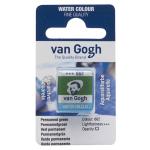 Royal Talens Van Gogh Water Colour Half Pan - Permanent Green