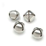 Darice Jingle Bells 1" - (18 Pieces) Silver