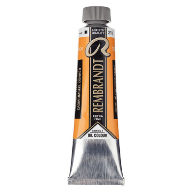 Royal Talens Rembrandt Oil Colour - (1.4oz/40ml) Cadmium Yellow Deep