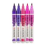 Royal Talens Ecoline Brush Pen Set of 5 Liquid Watercolor Pens –(5 Pack) Violets  11509910