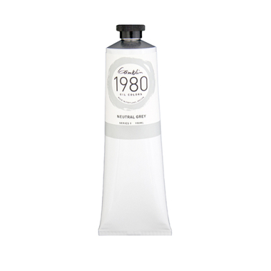 Gamblin 1980 Oil Colors  (5.07oz/150ml) Neutral Grey