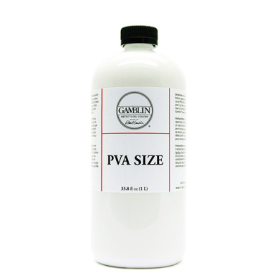 Gamblin PVA Size - (33.8oz/1 Liter)