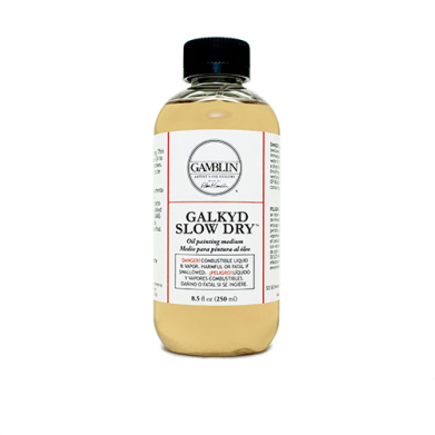 Gamblin Oil Painting Medium - (4.2oz/125ml) Galkyd Slow Dry
