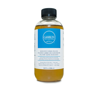 Gamblin Oil Painting Medium - (8.5oz/250ml) Solvent-Free Fluid