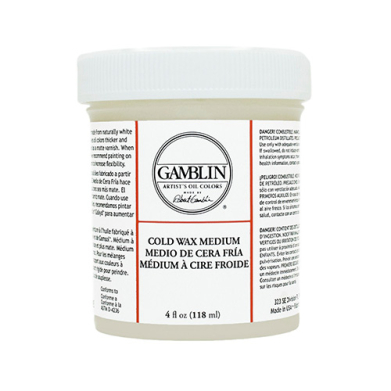Gamblin Oil Painting Medium - (4oz/118ml) Cold Wax Medium