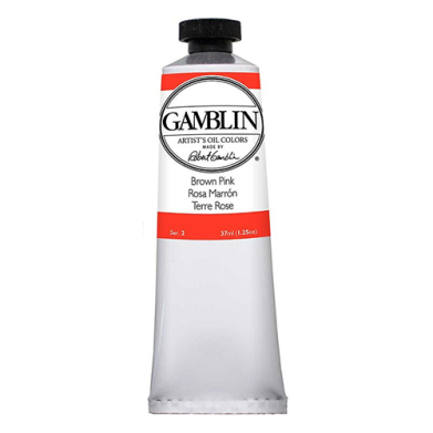 Gamblin Artists Oil Colors  (1.25oz/37ml) Brown Pink