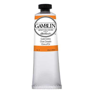 Gamblin Artists Oil Colors  (1.25oz/37ml) Gold Ochre