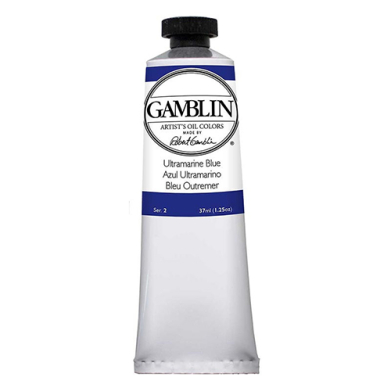 Gamblin Artists Oil Colors  (1.25oz/37ml) Ultramarine Blue