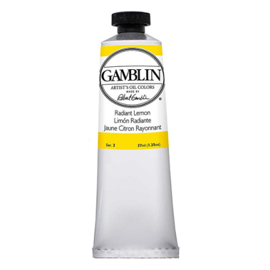 Gamblin Artists Oil Colors  (1.25oz/37ml) Radiant Lemon