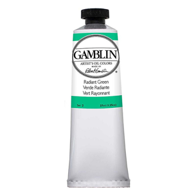 Gamblin Artists Oil Colors  (1.25oz/37ml) Radiant Green