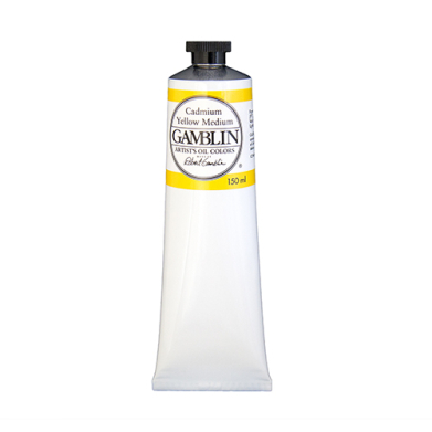 Gamblin Artists Oil Colors  (5.07oz/150ml) Cadmium Yellow Medium