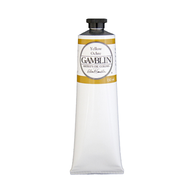 Gamblin Artists Oil Colors  (5.07oz/150ml) Yellow Ochre
