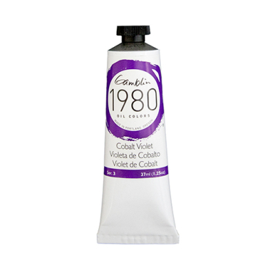 Gamblin 1980 Oil Colors  (1.25oz/37ml) Cobalt Violet