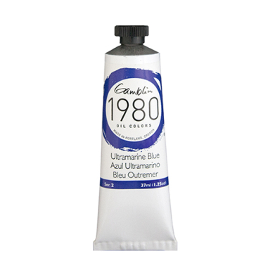 Gamblin 1980 Oil Colors  (1.25oz/37ml) Ultramarine Blue
