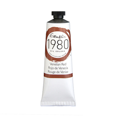 Gamblin 1980 Oil Colors  (1.25oz/37ml) Venetian Red