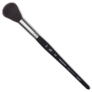Princeton Aqua Elite Brush for Watercolors - Mop 3/4"
