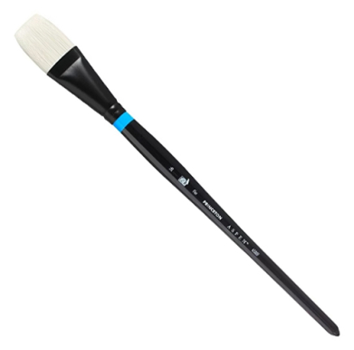 Princeton Aspen 6500 Series Brush for Oil & Acrylic - Long Handle Flat #16