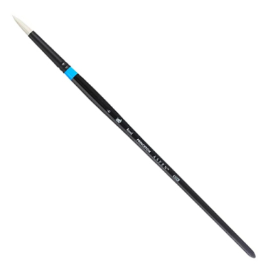 Princeton Aspen 6500 Series Brush for Oil & Acrylic - Long Handle Round #6