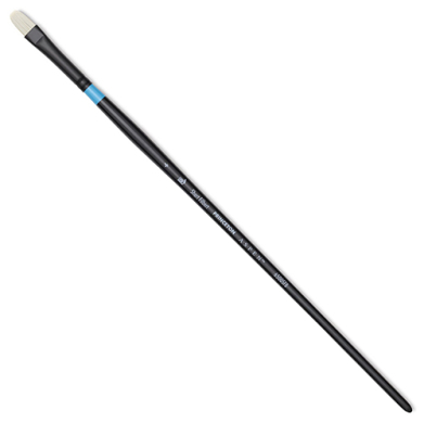 Princeton Aspen 6500 Series Brush for Oil & Acrylic - Long Handle Short Filbert #4