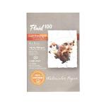 Fluid 100  Cold Press Watercolor Paper Easy-Block 4" x 6"  (15 Sheets, 140lb)