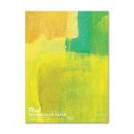 Fluid Watercolor Paper Easy-Block 12" x 16" - (15 Sheets, 140lb) Hot Press