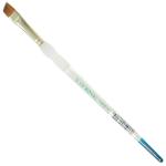 Royal Langnickel Soft-Grip Red Sable Brush - Short Handle, Angled 3/8"
