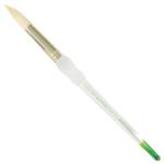 Royal Langnickel Soft-Grip Hog Bristle Brush - Short Handle, Round #10