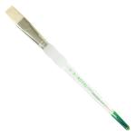 Royal Langnickel Soft-Grip Hog Bristle Brush - Short Handle, Bright #8