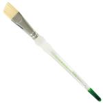 Royal Langnickel Soft-Grip Hog Bristle Brush - Short Handle, Foliage #10
