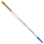 Royal Langnickel Soft-Grip Gold Taklon Brush - Short Handle, Shader #8