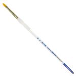 Royal Langnickel Soft-Grip Gold Taklon Brush - Short Handle, Filbert #4