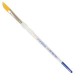 Royal Langnickel Soft-Grip Gold Taklon Brush - Short Handle, Dagger 3/8"