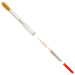 Royal Langnickel Soft-Grip Combo Hair Brush - Short Handle, Round #10
