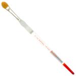 Royal Langnickel Soft-Grip Combo Hair Brush - Short Handle, Filbert #10