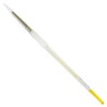 Royal Langnickel Soft-Grip White Taklon Brush - Short Handle, Round #4