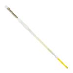 Royal Langnickel Soft-Grip White Taklon Brush - Short Handle, Bright #1