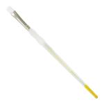 Royal Langnickel Soft-Grip White Taklon Brush - Short Handle, Bright #6