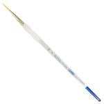 Royal Langnickel Soft-Grip Gold Taklon Brush - Short Handle, Short Liner #4