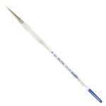 Royal Langnickel Soft-Grip Gold Taklon Brush - Short Handle, Short Liner #5/0